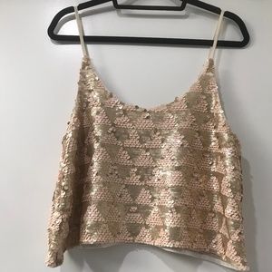 Sequin Crop Top *Final Price*